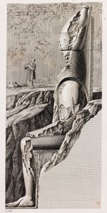 Thebe, Louqsor (detail) door Unbekannt