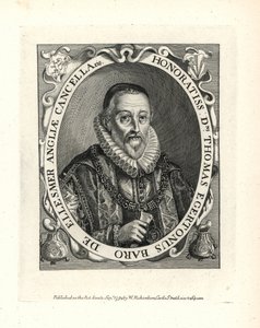 Thomas Egerton (1540-1617) door Unbekannter Künstler