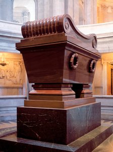 Graf van de militair en keizer van de Fransen Napoleon I Bonaparte. Parijs. Les Invalides