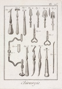 Trepanatie Trepanatie-instrumenten door Unbekannt