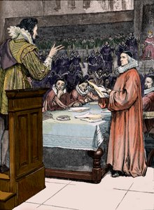 Proces van George Villiers door Unbekannter Künstler