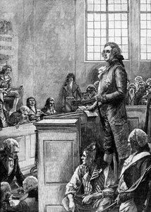 Proces van Lodewijk XVI, koning van Frankrijk door Unbekannter Künstler