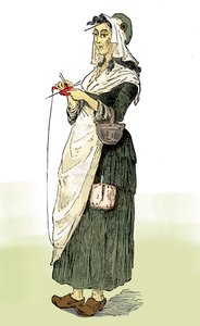 Tricoteuse, of Breiende Vrouw