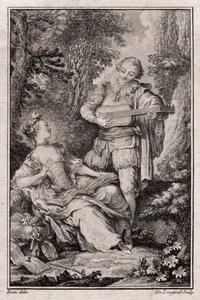 Zonder titel genrescène, Parijs 1766