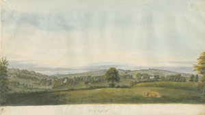 Vale van Shugborough: aquarel, nd [eind 18e eeuw] door Unbekannt