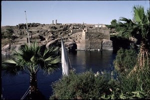 Uitzicht op Elephantine Island