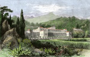 Villa van Plinius de Jongere, Romeinse schrijver en politicus, Oud Rome door Unbekannter Künstler