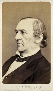 William Ewart Gladstone, Engelse liberale staatsman, ca. 1870s door Frederick (attr. to) Barnard