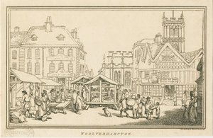 Wolverhampton - Marktplein door Unbekannt