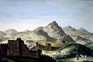 De Grote Muur van China door Unbekannter Künstler
