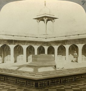 Akbars graf, Sikandara, Uttar Pradesh, India, ca. 1900s door Underwood and Underwood