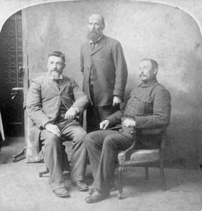 Boerencommandanten, Zuid-Afrika, Boerenoorlog, 1902 door Underwood and Underwood