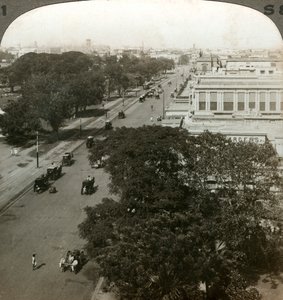 Chowringhee Road, Calcutta, India, ca. 1900s