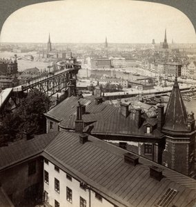 Stadsgezicht, Stockholm, Zweden