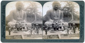 Grote bronzen Boeddha, Kamakura, Japan
