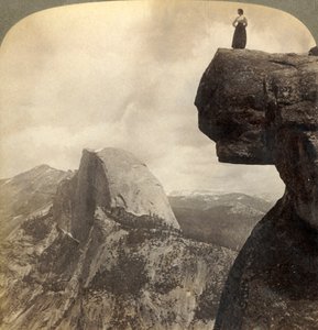 Uitzicht op het grootste natuurschoon - vanaf Glacier Point N.E. Yosemite Valley, Cal., 1902