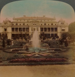 Palm Gardens, Frankfurt, Duitsland, 1894 door Underwood and Underwood