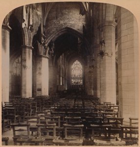St. Giles Kathedraal, Edinburgh, Schotland, 1896 door Underwood and Underwood