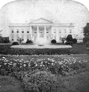 Het Witte Huis, Washington, DC, VS, begin 20e eeuw