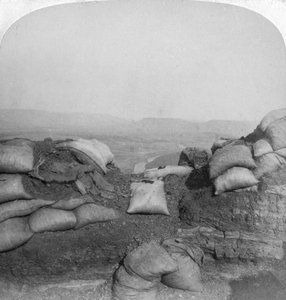 Uitzicht vanaf Spion Kop, Zuid-Afrika, 2e Boerenoorlog, 1901