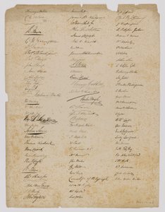 De bibliotheek van de Koninklijke Hibernische Academie (pagina uit boek)