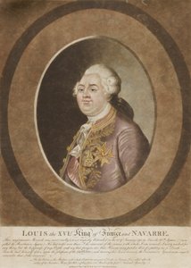 Lodewijk XVI, koning van Frankrijk en Navarra door Unidentified