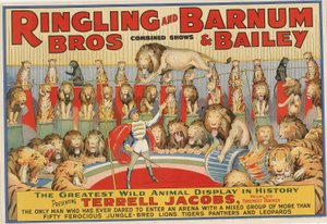 Ringling Bros. en Barnum  Bailey Gecombineerde Shows: De grootste vertoning van wilde dieren in de geschiedenis door Unidentified