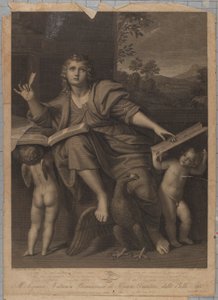 Johannes de Evangelist door Unidentified