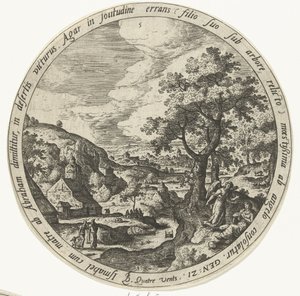 Abraham verdrijft Hagar en Ismaël