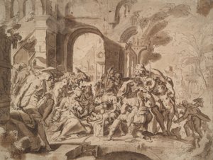Aanbidding van de herders door Unknown