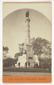 Leger- en marinemonument, Boston door Unknown