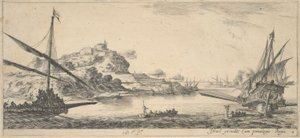 Slagveld door Unknown