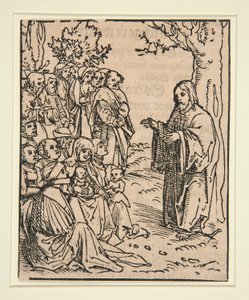 Christus Prediking door Unknown