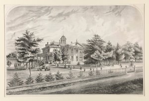 Compo House, de residentie van Richard H. Winslow Esq. in Wesport, Connecticut door Unknown