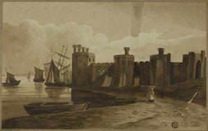 Kasteel van Carnarvon door Unknown