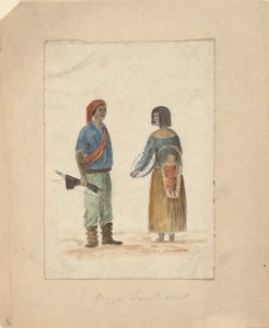 Digger Indianen door Unknown