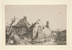 Boerenerf door Unknown