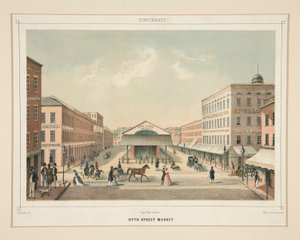 Vijfde Straat Markt, Cincinnati door Unknown