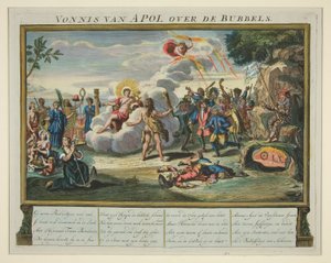 Oordeel van Apollo door Unknown