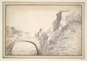 Oude Stenen Brug door Unknown