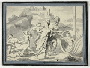 De Ontvoering van Helena door Unknown