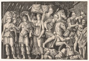 Speculum Romanae Magnificentiae: Trajanus tussen Stad van Overwinning en Rome (De Keizer Trajanus)
