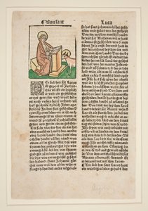 Sint Lucas. Illustratie bij (Jacobus da Voragine) Gouden Legende door Unknown