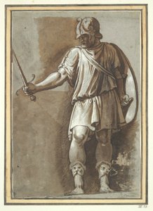 Staande Krijger, van Polidoro door Unknown