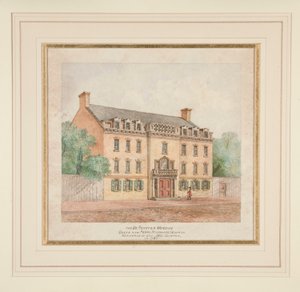 Het DePeyster herenhuis door Unknown