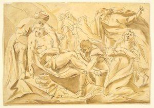 De graflegging van Christus