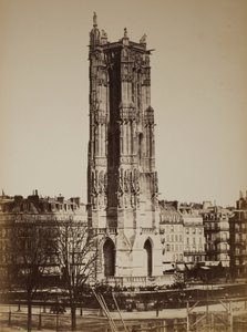 Toren van St. Jacques, Parijs door Unknown