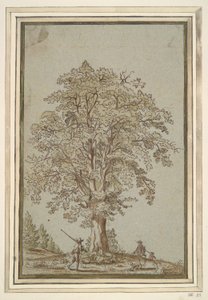 Bomen en Drie Jagers