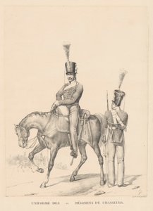 Uniforme des et R?gimens de Chasseurs (Cavalerie Uniformen) door Unknown