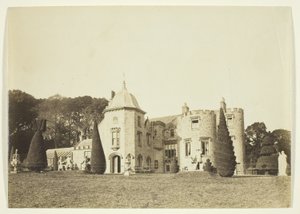 Zonder titel (Het Hoekhuis, gebouwd door Norman Shaw, zijaanzicht)